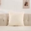 Travesseiro engrossado Sofá da sala de estar Almofada fronha Teddy Velvet Warm Office Nap Pillow Car Cintura encosto