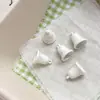 Estilo Natalino Fofo Sino Estéreo Estrela Sorridente Liga Pintada Pequeno Pingente com Contas DIY Pingente Artesanal Acessórios