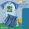 Traje de baño de dos piezas de Minecraft Zombie Chico Gordo para Niños Pequeños Gorditos, Conjunto de Traje de Baño de Secado Rápido de Verano con Gorro de Natación y Gafas