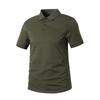 Suministro en vivo 220 gramos de polo de herramientas pesadas para hombre de alta calidad para hombre con solapa camiseta casual de negocios ligera manga corta