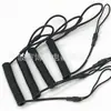 Corda Antiperdida para Exterior Multifuncional Tática Anti-perda Mola Externa para Arma Corda de Chaveiro Elástica PU Contorno de Arma Corda de Arma