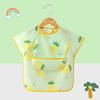 Babero de Verano Fino para Bebé para Comer, Estilo Chaleco Reverso sin Mangas, Impermeable, de Princesa, Transpirable y Lindo