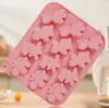 Nueva Campana de Navidad Serie Navideña Mousse de Chocolate Silicona de Grado Alimenticio Molde para Galletas Fácil de Desmoldar Venta al por Mayor