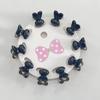 Color caramelo mini flor infantil clip de agarre pequeño pasador de color pinza tamaño pequeño clip para flequillo de princesa accesorios para el cabello