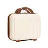 Estuche Cosmético de Calabaza Caja de Contraseña PP Maleta de 14 pulgadas Color Sólido Souvenir de Boda Maleta de Almacenamiento