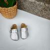 Zapatos Infantiles Estilo Coreano Primavera y Otoño 2024 Cabeza Grande Mate Zapatos Feos Lindos Baotou Pantuflas de Exterior Zapatos Infantiles Retro para Niños y Niñas