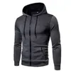 Comercio exterior Hombres EBAY otoño e invierno nuevo moda masculina casual cárdigan suéter con capucha estampado abrigo juvenil para hombre