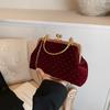 Bolsa Estilo Western Bolsa Feminina Nicho Tendência Simples Bolsa Concha Outono 2024 Nova Moda Casual Ombro Transversal