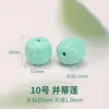 Accesorios de turquesa verde tallados a mano para pulseras hechas a mano DIY, cuentas, cuentas de pulsera de rodocrosita y turquesa, cuentas sueltas