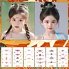 Presente Dia das Crianças Estilo Dunhuang Estilo Antigo Duradouro Feriado Feminino Colorido À Prova D'água Decorativo Maquiagem Facial Tatuagem Adesivos Glitter