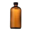 Garrafa de Vidro Boston Grande Capacidade Frasco de Óleo Essencial Cosmético Plástico PET Bico Spray Álcool Desinfetante Frasco Vazio