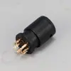 Conector de Sinal M8 Macho e Fêmea Mini Nylon Núcleo de Borracha Plug para Veículo Elétrico Plug de Aviação Conector à Prova d'Água M8