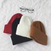 Gorro de mujer otoño e invierno estilo coreano versátil para pareja gorro de lana tejido gorro ligero cálido gorro para el frío protección para las orejas para hombre y mujer