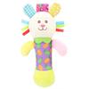 Earthmama Brinquedo de Bebê Animal de Mão com Tambor de Mão BB Boneca Calmante Chocalho de Educação Infantil