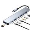 Hub USB transfronteiriço 5 em 1 hub um para quatro 3.0 tipo laptop typec divisor expansão usb