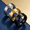 Anel de Aço Inoxidável Sem Desbotamento de Cor Estilo ins Sem Desbotamento de Cor Design de Nicho Anel de Luxo Leve para Homens Anel de Aço Titânio