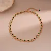 Collar de Múltiples Capas Electroplateado con Oro Real de 14K Nuevo 2025 Cadena de Clavícula Personalizada Transfronteriza Europea y Americana Lujo Accesible Collar de Gama Alta