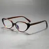 Gafas de sol estilo retro de Hong Kong ojo de gato con parte superior plana estilo ins coreano adelgazantes mismas que las celebridades de internet gafas de sol con protección de luz azul con parte superior plana L28102