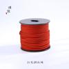 Pulseira 3D Rígida Dourada DIY Corda de Aço Trançada à Mão com Miçangas Pulseira Material de Joalheria Ouro Vermelho Preto