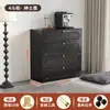 Gabinete de acero de cinco cajones de pie multicapa arte de hierro para el hogar gabinete de cajones mesa de noche de dormitorio gabinete de cajones de chapa metálica multifuncional ecológico