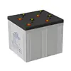 Batería de plomo-ácido coloidal Leoch de 2V serie DG DJDJW, batería UPS ininterrumpible para suministro de energía de emergencia en salas de servidores