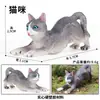 Mini Simulación Animal Marino Juguete Modelo Carnoso Adornos Micro Paisaje Ballena Tiburón Pez León Marino Decoración de Pastel Regalo