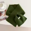 Bufanda cruzada 100% lana hecha por el fabricante para mujer, otoño e invierno, calentador de cuello elegante, bufanda de cuello perezosa, transfronterizo