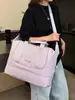 Bolsa de Viagem Expansível Feminina Grande Capacidade Armazenamento de Viagem de Curta Distância Bolsa de Bagagem Portátil Leve Cross-Body Esportiva Fitness
