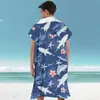 Bata de Playa Personalizada Bata de Baño Best-Seller de Amazon para Adultos Toalla de Baño con Capucha Toalla de Playa Absorbente Engrosada Bata de Baño para Nadar