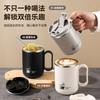 Taza de Acero Inoxidable 304 con Tapa, Taza de Leche Anticaídas para Estudiantes, Taza de Agua para Hombres y Mujeres, Popote, Taza de Café para Oficina, Transfronterizo