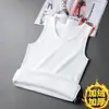 Fábrica Fonte Colete Quente Forrado de Lã Masculino Primavera Outono Inverno Roupa Íntima Justa Camada Base Sem Mangas