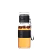 Taza de té de borosilicato de alto valor de color, taza de té portátil para hombres, taza de té con separación de agua y té, hervidor de 750 ml