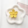 Tocado de Caramelo Escarchado Coreano Flor de Color Horquilla para el Cabello Ins Popular Mismo Estilo Atrapacabello para la Parte Posterior de la Cabeza de Niña Accesorio para el Cabello