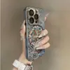 Lótus de Dunhuang é Adequado para Apple 16Promax, Capa de Celular Feminina Moderna, Iphone15 Galvanizado Apple 17Pro
