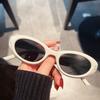 Nuevas Gafas de Sol Ojo de Gato Ovaladas de Estilo Europeo y Americano 2024 para Mujer, Modernas, Cuadradas, Redondas, Adelgazantes para Rostro, Gafas de Sol Retro de Alta Gama