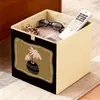 Caja de Almacenamiento Estilo Medieval Tela Gran Capacidad Gabinete de Rejilla Caja de Almacenamiento para Artículos Varios No de Ratán Cesta de Almacenamiento para Artículos Varios Venta al Por Mayor