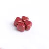 Acessórios de Cinábrio flor lótus de neve rosa contas espalhadas gota pequena cordão trançado à mão DIY material para pulseira