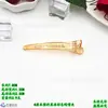 6CM-11CM Simples Joker Presilha de Pegar Cabelo Feminino Parte de Trás da Cabeça Pente de Cabelo Preguiçoso Presilha Champagne Transparente Acessórios de Cabelo Grampo de Cabelo Sem Marca