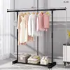 Fábrica de tendedero de piso para interiores para el hogar perchero de interior para ropa perchero de dormitorio simple estante de almacenamiento para balcón para secar ropa