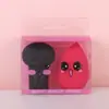 Creativo Lindo Bola Molienda Calabaza Gotas de Agua Forma Especial Huevo de Belleza Set Doble Uso Seco y Húmedo Huevo de Maquillaje Color Herramienta de Maquillaje Belleza
