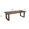 Nova Mesa de Chá e Conjunto de Cadeiras Estilo Chinês Pinheiro Antigo Salão de Chá Zen Mesa de Chá Kung Fu Mesa de Reunião de Negociação Simples de Madeira Maciça Mesa Longa