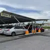 Generación de Energía de Nueva Energía Soporte Fotovoltaico para Cochera Fijación Aleación de Aluminio Soporte para Cochera para Instalación de Paneles Solares