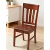 Silla de madera maciza silla de comedor silla con respaldo sin instalación taburete de madera maciza pura hogar simple restaurante mesa de comedor china silla