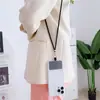 Cordón para Teléfono Móvil, Correa para el Cuello, Correa Cruzada, Ajustable, Unisex, Personalizado, Creativo, Llavero de Cadena de Moda