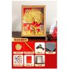 Árbol de la Fortuna DIY Marco de Fotos Moneda de 50 Centavos Decoración Mover a Apertura Boda Año Nuevo Bolsa de Materiales Decorativos Mesa