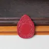 Colgante de Arena Roja de Cristal de Alto Contenido Paz y Seguridad Colgante Pieza Colgante de Arena Roja de Cristal de Alto Contenido Paz y Seguridad