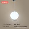 Candelabro de comedor exterior creativo lámpara de bola led decoración personalizada sala de arte lámpara de techo lámpara de ambiente para sala de estar