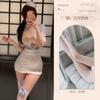 Lencería Sexy, Divertido Uniforme de Secretaria de Abstinencia Femenina, Qqny Pareja Sexy, Pijamas Sexy