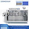 ZONESUN máquina automática de enchimento e selagem bomba peristáltica líquido de medicina chinesa vacina reagente enchimento corte e selagem embalagem