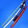 Periférico de juego cosplay arma Tai Dao accesorios espada danza fase I una vibración espada de madera hoja no abierta